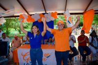  La ola naranja, liderada por el excandidato a la alcaldía de Galapa, Isacc Henríquez, se ha unido a la gran fuerza de 