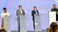 Candidatos a la Vicepresidencia de Colombia fijan sus posiciones en debate