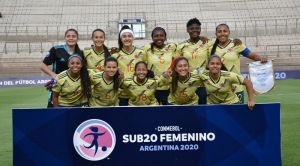 Selección Colombia femenina sub-20 listas para enfrentar a Argentina