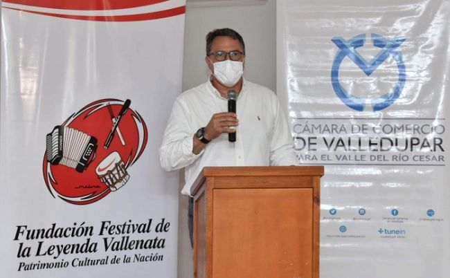 Rodolfo Molina, Presidente del Festival de la Leyenda Vallenata