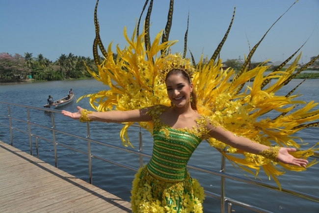 Valeria Abuchaibe, Reina del Carnaval de Barranquilla