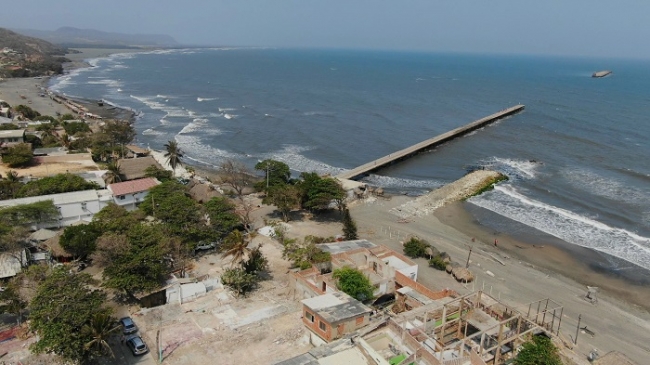 A buen ritmo avanzan obras en Puerto Colombia