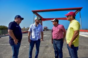 Alcalde Pumarejo visita 7 obras clave para la ciudad