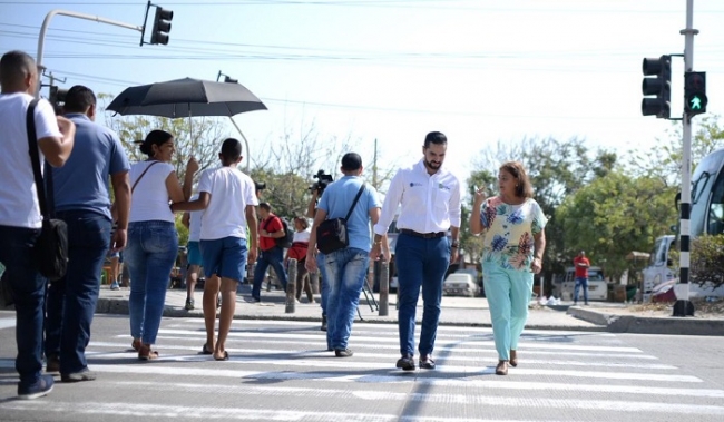 Más semáforos e infraestructura vial para Soledad