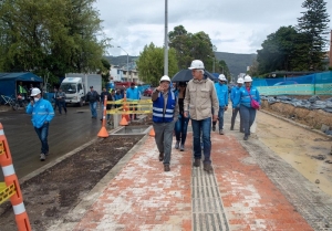 Avanzan tres importantes obras viales en Bogotá