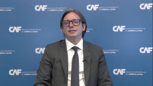 Cristian Asinelli, vicepresidente corporativo de Programación Estratégica de CAF