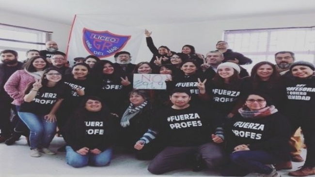 Chile mantiene paro docente por séptima semana consecutiva