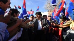 Asciende intención de voto para el presidente Evo Morales
