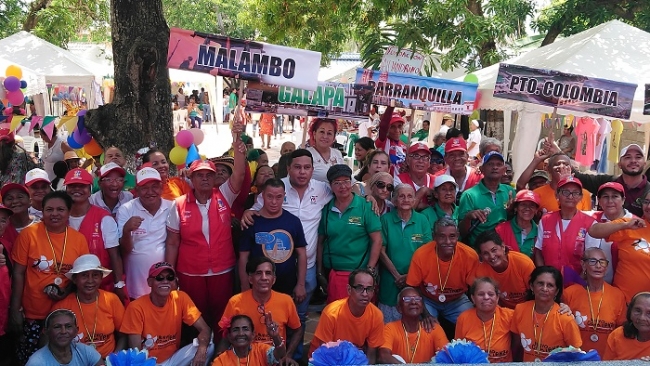 500 adultos mayores  participaron de Encuentro zonal Nuevo Comienzo en Galapa