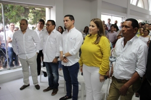 José David Name, Leonardo Reales, Roberto Rodríguez, Martha Villalba y Wilson Paez. 