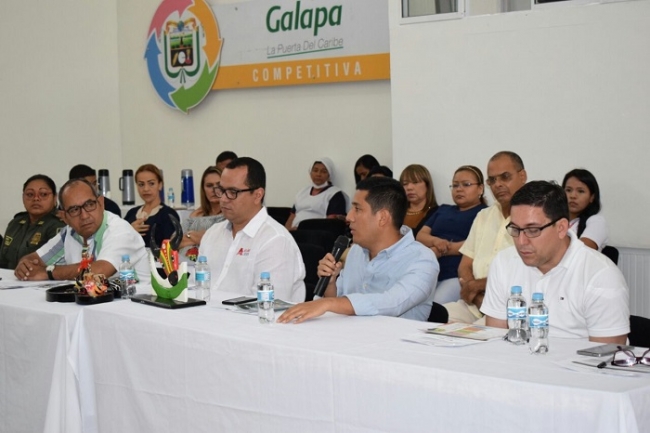 Galapa es sede del Primer Consejo Seccional de estupefacientes, suicidio y violencia intrafamiliar 2018