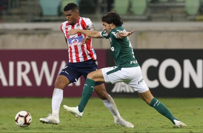Junior eliminado de la Libertadores tras perder ante Palmeiras