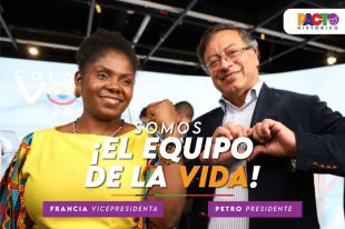 Francia Márquez y Gustavo Petro  lanzaron la campaña “Colombia es Mujer”