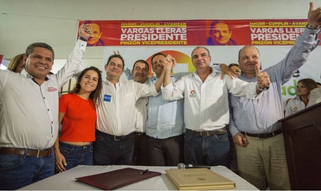 Partido de la U oficializó su apoyo a  Germán Vargas Lleras
