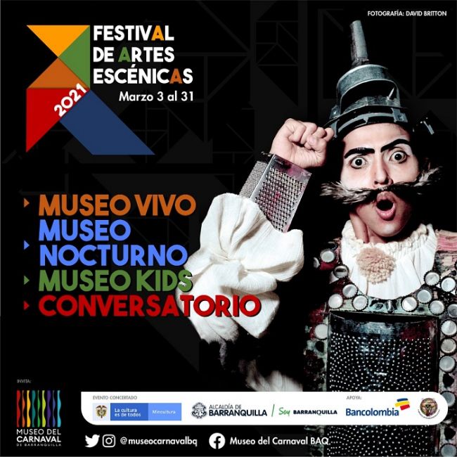 Museo del Carnaval de Barranquilla presenta Festival de Artes Escénicas 2021
