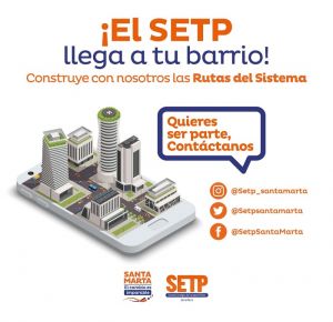 SETP estructurará con los usuarios las rutas del nuevo sistema de transporte en Santa Marta