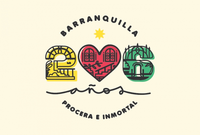 En sus 206 años Barranquilla será una sola bandera