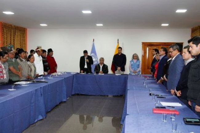 Gobierno de Ecuador suspende el decreto 883 ante protesta ciudadana