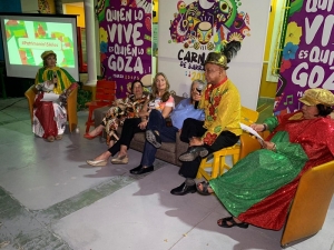Actores del Carnaval recuerdan visita a la Unesco y otros países