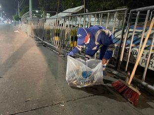 Triple A recogió 147 toneladas de residuos en el Carnaval 2022