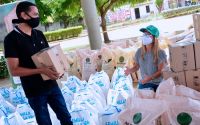 Gobernadora lideró maratón de entrega de kits de siembra en tres municipios