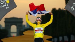 Tadej Pogacar se proclamó campeón del Tour de Francia