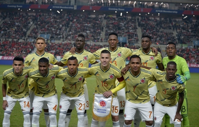Selección Colombia disputó amistoso frente a Corea del Sur