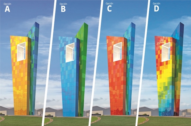 Por votación será escogido el color del monumento Ventana al Mundo