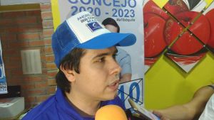 Andrés Ortiz, candidato al Concejo de Barranquilla.