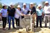 Alcalde Pumarejo colocó primera piedra en CAMINO Nazareth