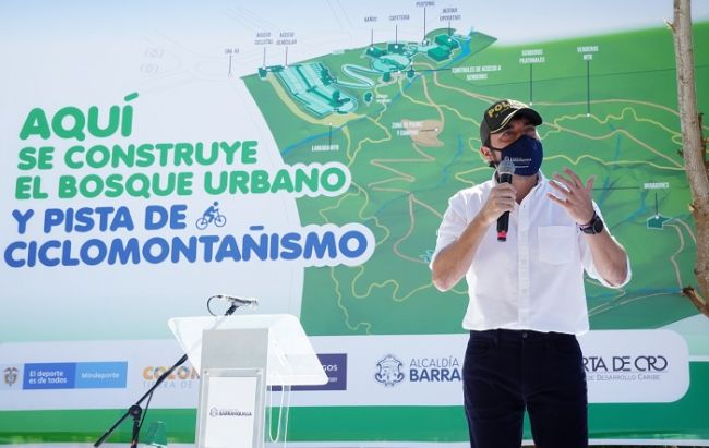 Barranquilla tendrá bosque urbano con pista de ciclomontañismo y senderismo