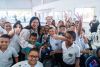 La alcaldesa de Soledad, Alcira Sandoval, dio la bienvenida a los 52 mil estudiantes de las 32 instituciones oficiales del municipio y a toda la comunidad educativa, por medio de un acto de apertura en cinco colegios del municipio