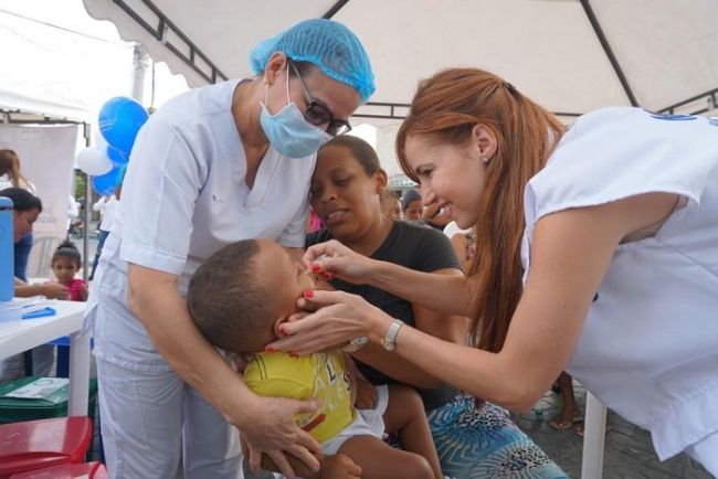 Barranquilla respondió en la primera jornada nacional de vacunación 2020