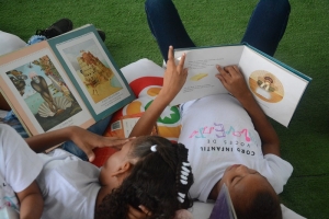Barranquilla lee al aire libre