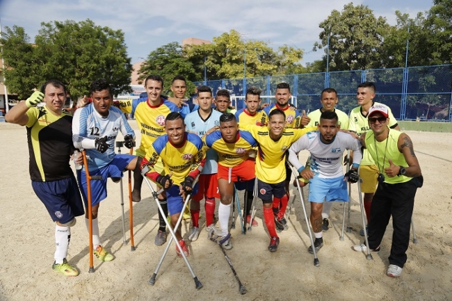 Selección Colombia de Fútbol de Amputados clasificó a octavos de final