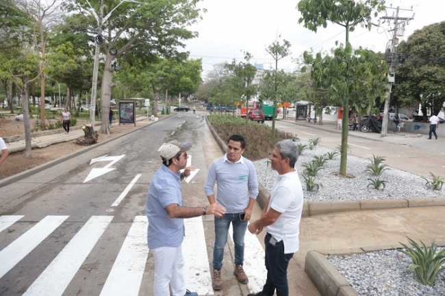 Alcalde Char presentó a Barranquilla los nuevos bulevares