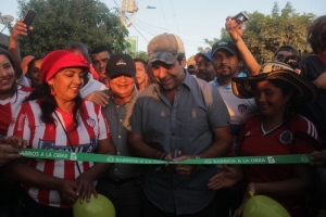 En los barrios Lipaya y Sourdís, el alcalde Char entregó 400 metros de nuevas vías