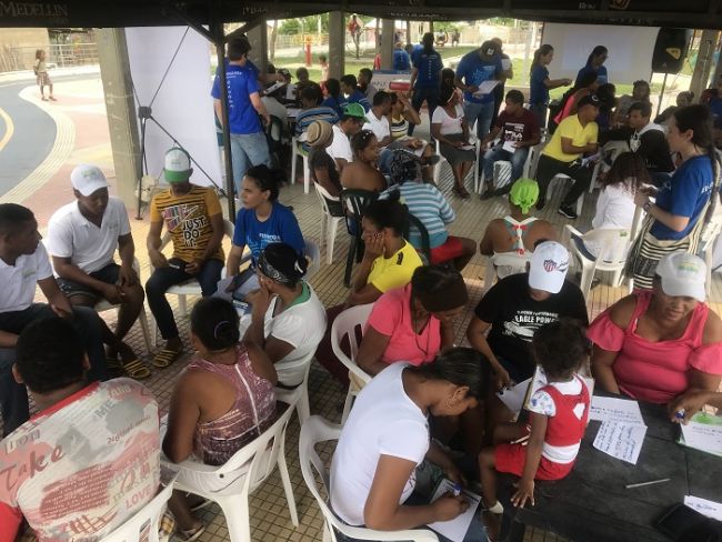 Iniciaron en Manatí las mesas temáticas que Elsa Noguera realizará en Barranquilla y los municipios del Atlántico