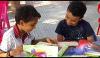 Campaña “Libro Ruta Gana Cartagena” para fortalecer biblioteca de la Institución Educativa de Tierra Bomba