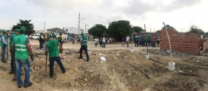 12 construcciones sin licencia fueron demolidas en el barrio El Pueblo